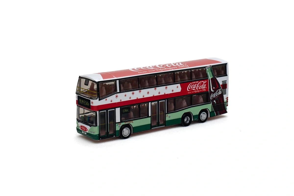 Tiny City Die-cast Model Car 1/110 Centroliner Bus Coca-Cola