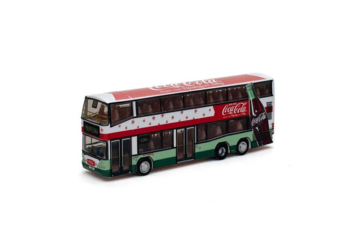 Load image into Gallery viewer, Tiny City Die-cast Model Car 1/110 Centroliner Bus Coca-Cola

