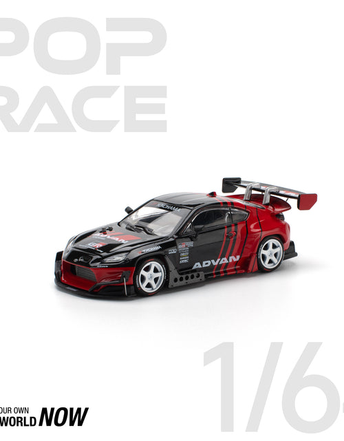 Load image into Gallery viewer, POPRACE 1/64 PANDEM GR86 - ADVAN Diecast Model Car
