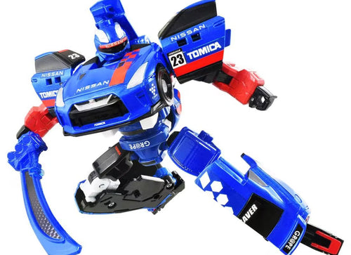 Load image into Gallery viewer, Takara Tomy Tomica Joblabor Race Blabor Nissan GT-R &amp; Fairlady Z W Set
