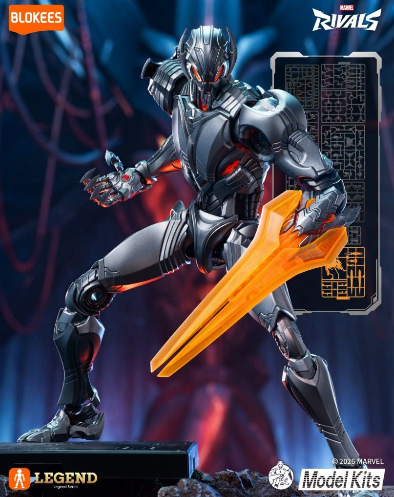 Blokees Marvel Rivals Legend Edition 01 Ultron Action Figure Model Kit