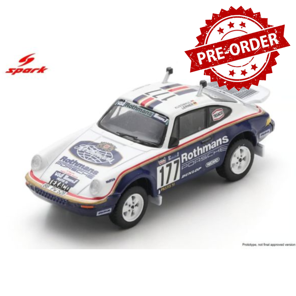 (Pre-order) Spark Porsche 953 No.177 Paris-Dakar Rally 1984 R. Kussmaul