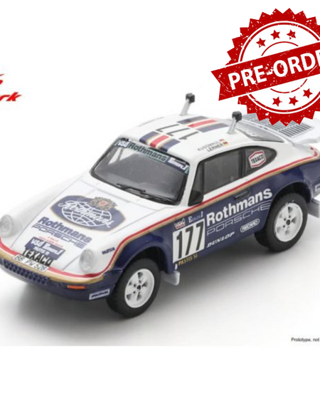 (Pre-order) Spark Porsche 953 No.177 Paris-Dakar Rally 1984 R. Kussmaul