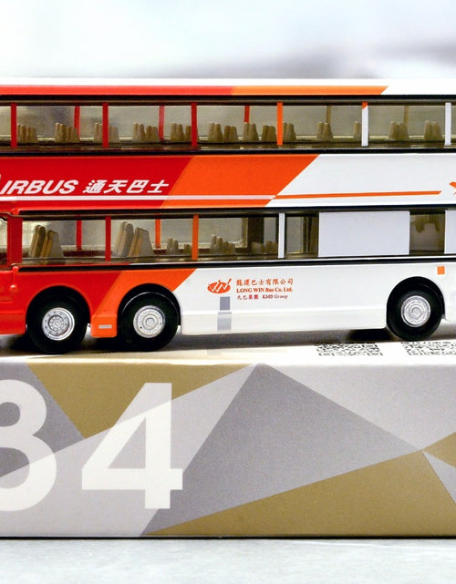 Load image into Gallery viewer, Tiny City Die-cast Model Car - KMB VOLVO Olympian 11m (E41) Bus model
