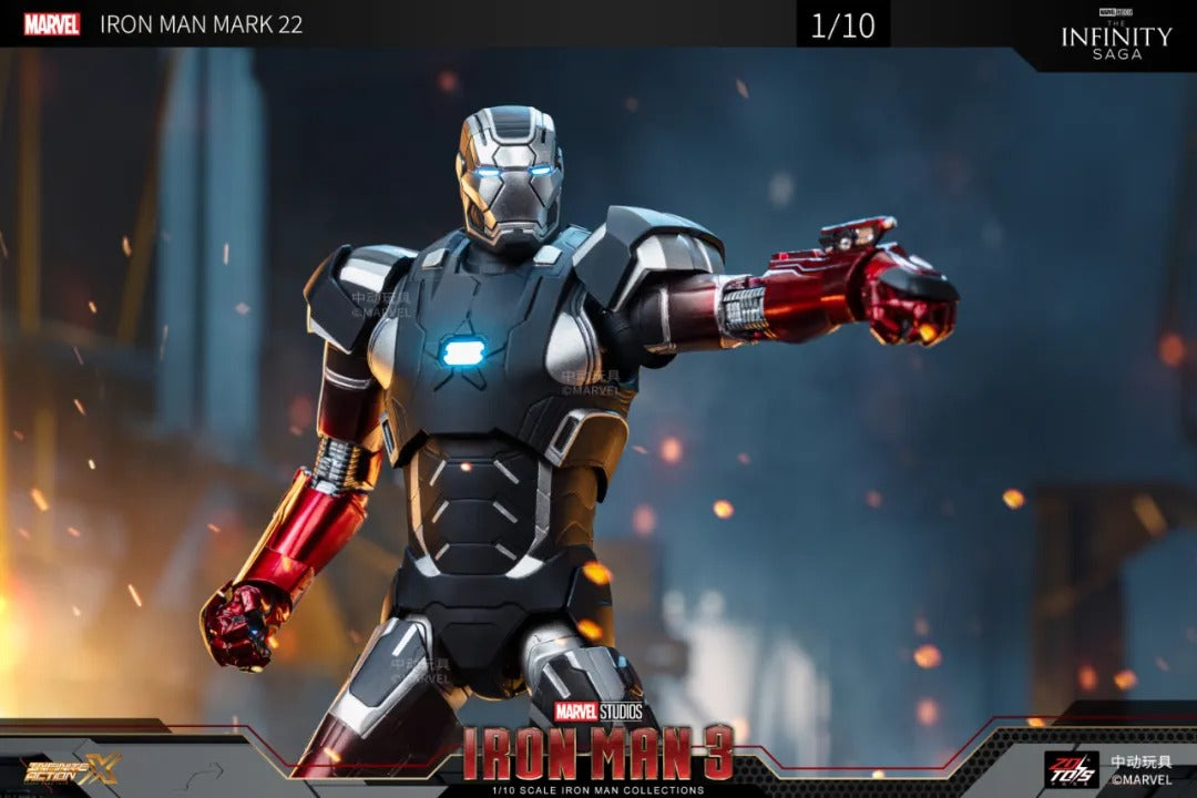 ZD Toys Marvel Avengers 1/10 Iron Man MK22 Action Figure