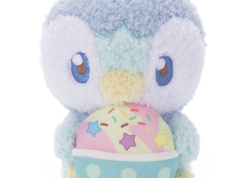Load image into Gallery viewer, Takara Tomy Arts Pokepiece Plush Toy (Sweets Ver.) Piplup Stuffed Toy
