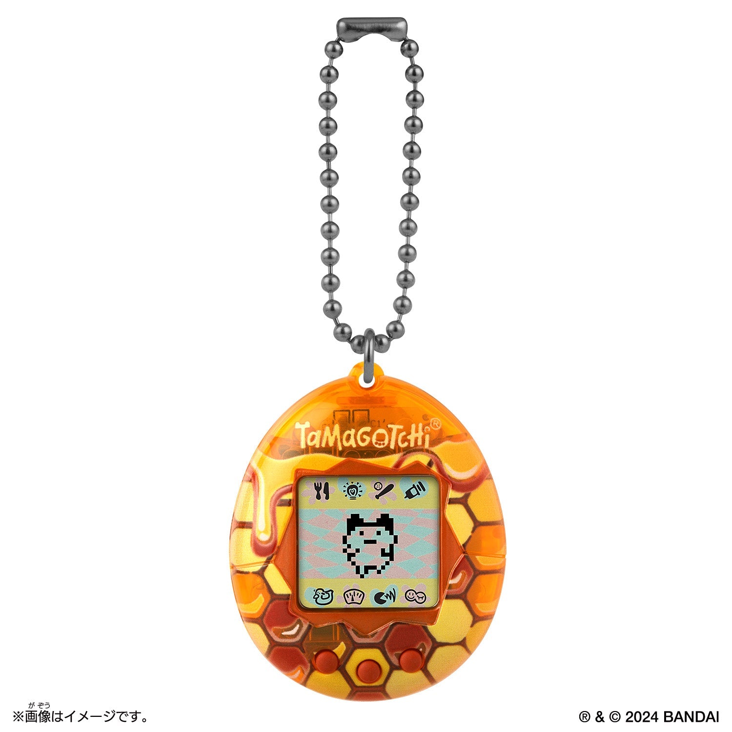 Bandai - Tamagotchi - Pure Honey: (GEN1) Virtual Pet / Electronic Digital Toy