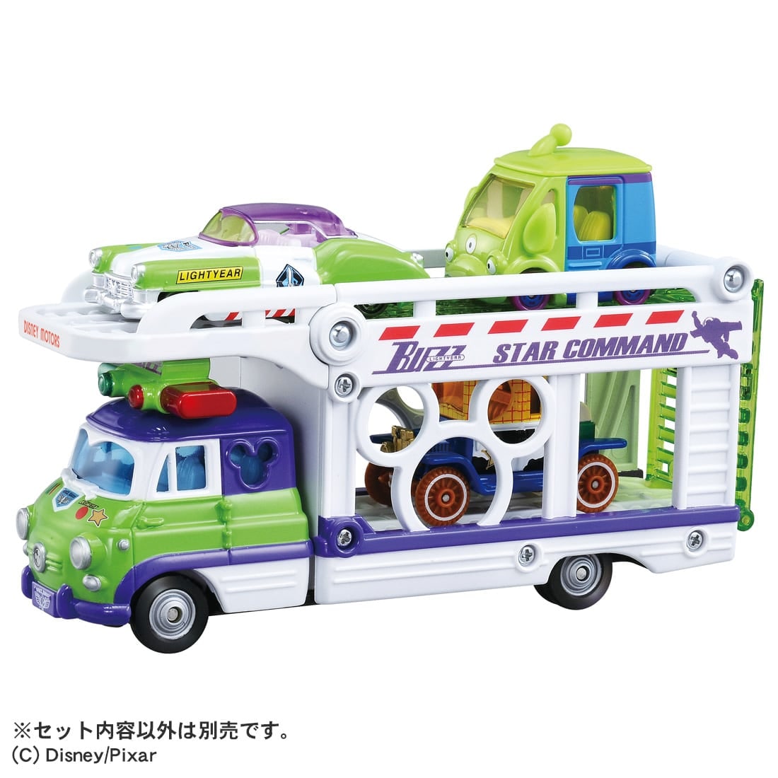 Takara Tomy Tomica Disney Motors Pals Transporter Toy Story 5 Buzz Lightyear