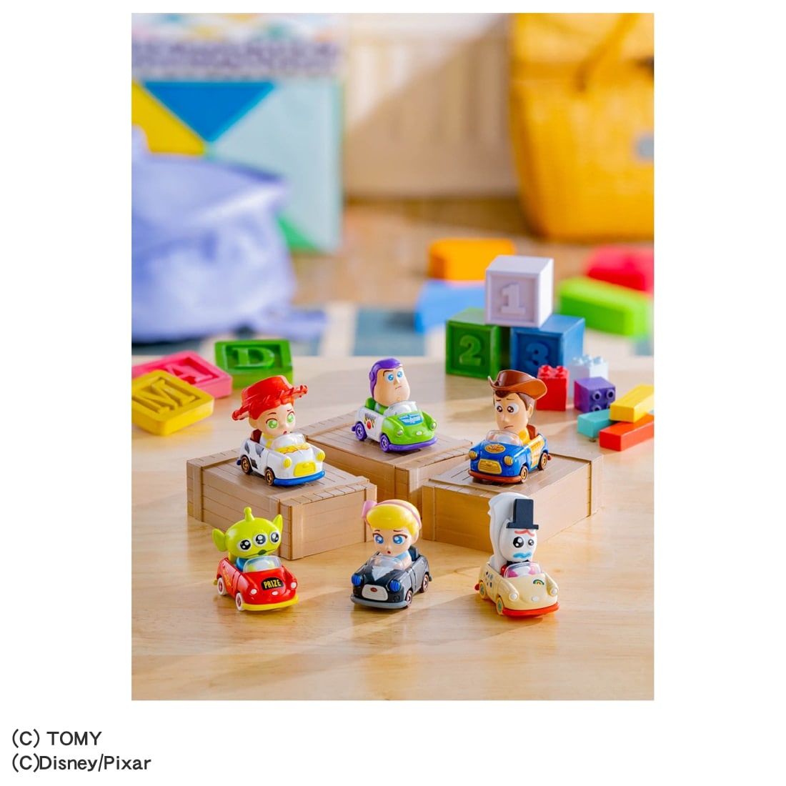 Takara Tomy Tomica Tunes Toy Story 5 Character (Set of 6) Diecast Car Gift Set