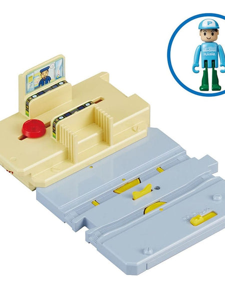 Takara Tomy Plarail Accessory J-30 Action Town Pla-kids Ticket Gate Station