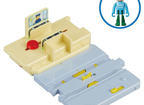 Load image into Gallery viewer, Takara Tomy Plarail Accessory J-30 Action Town Pla-kids Ticket Gate Station
