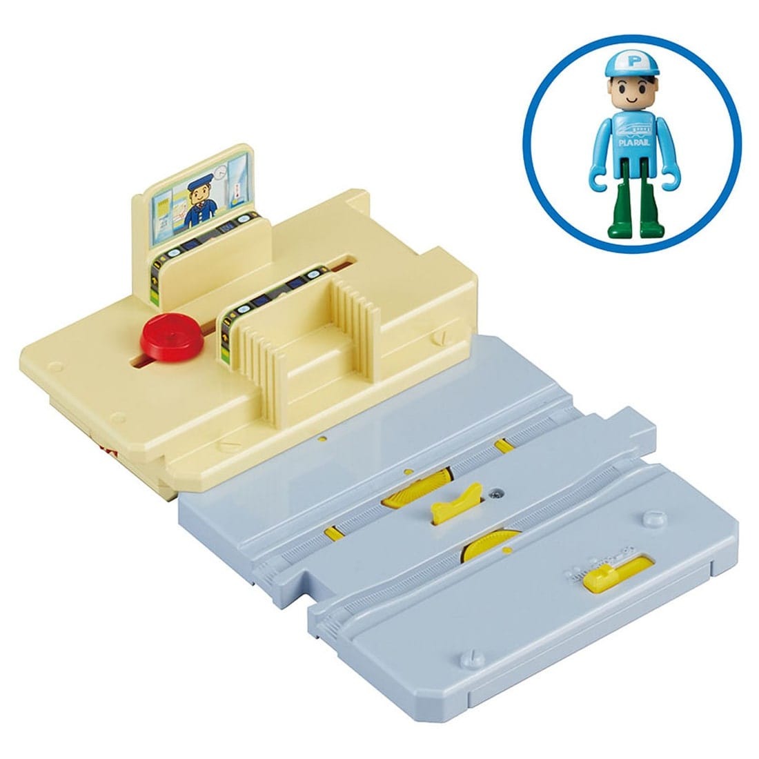 Takara Tomy Plarail Accessory J-30 Action Town Pla-kids Ticket Gate Station
