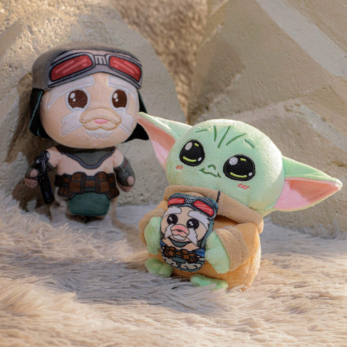 Hot Toys Star Wars The Mandalorian and Grogu Cosbi Plush Keychain (Full set 6)