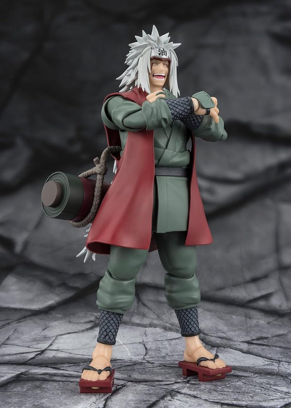 Bandai S.H.Figuarts JIRAIYA Hidden Leaf Heroic Master Sage (Sage Mode Set)