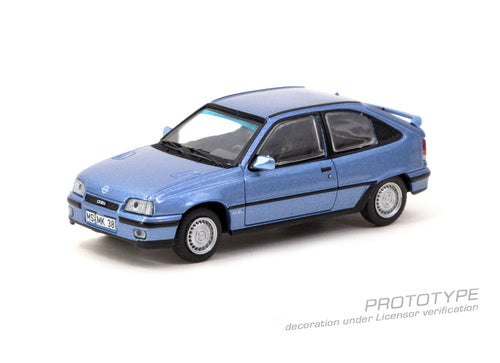 Load image into Gallery viewer, Tarmac Works 1/64 Opel Kadett GSi Blue Metallic Model Car
