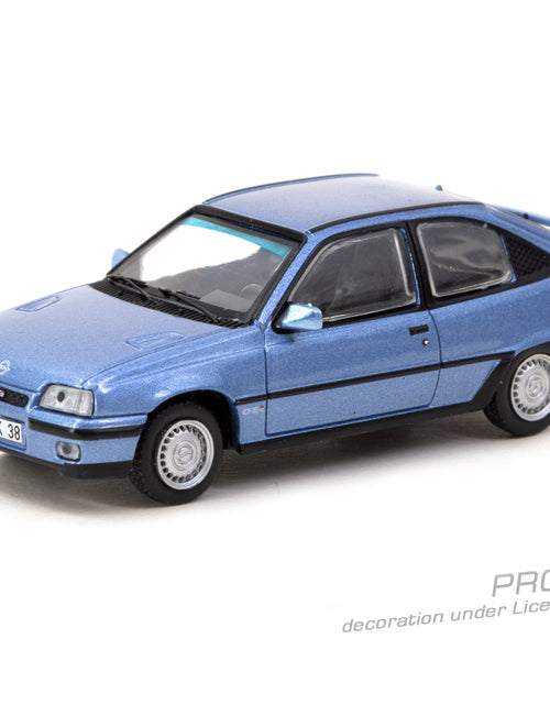 Load image into Gallery viewer, Tarmac Works 1/64 Opel Kadett GSi Blue Metallic Model Car

