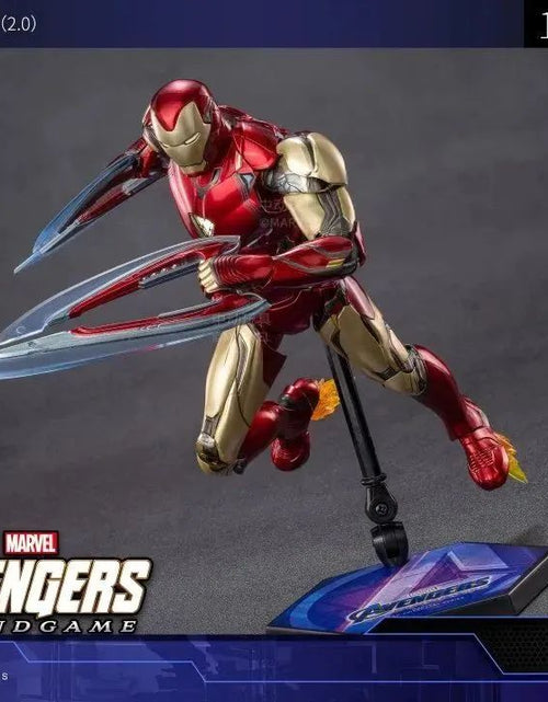 Load image into Gallery viewer, ZD Toys Marvel Avengers 1/10 Iron Man MK85 Action Figure with LIGHTING Function
