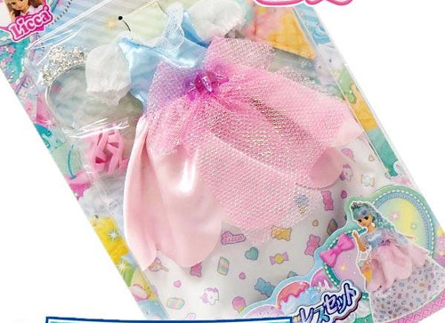 Load image into Gallery viewer, Takara Tomy Licca Licca-Chan Doll Gelato Dress Set Candy Unicorn (Dress ONLY)

