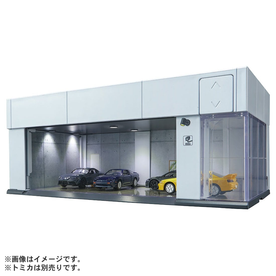 Takara Tomy Tomica Premium GARAGE Silver White Standard Edition (**NO CAR)