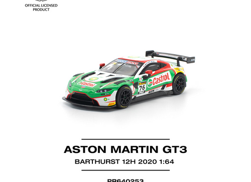 Load image into Gallery viewer, (Pre-order) POPRACE 1/64 ASTON MARTIN VANTAGE GT3 BATHURST 12H 2020 Model Car
