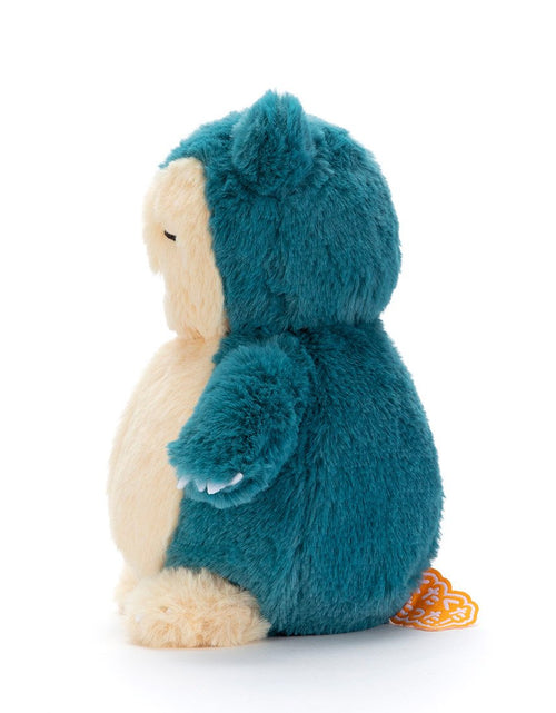 Load image into Gallery viewer, Takara Tomy Pocket Monsters Pokemon Kutatta Snorlax (S Size) Soft Toy Plush
