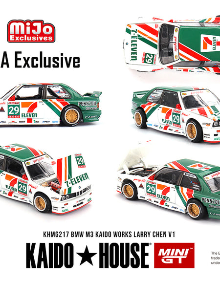 (Pre-order) Kaido House X Mini GT BMW M3 KAIDO WORKS LARRY CHEN V1 USA Exclusive