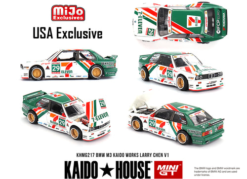 Load image into Gallery viewer, (Pre-order) Kaido House X Mini GT BMW M3 KAIDO WORKS LARRY CHEN V1 USA Exclusive
