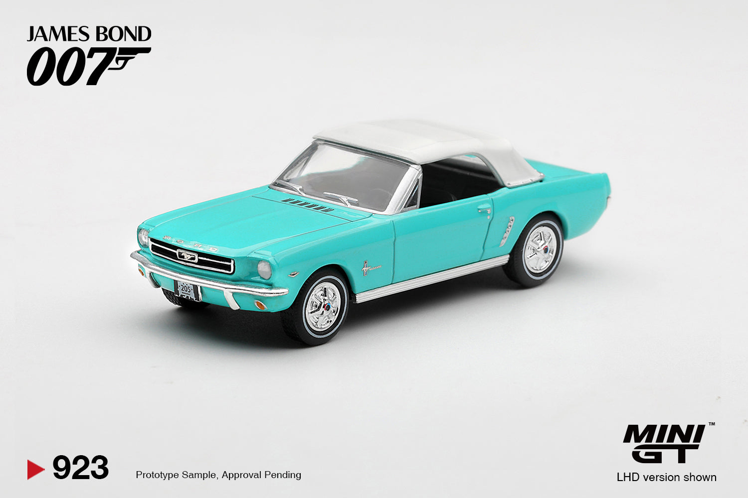 (Pre-order) Mini GT #923 Ford Mustang Convertible "Thunderball" James Bond 007