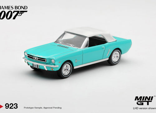 Load image into Gallery viewer, (Pre-order) Mini GT #923 Ford Mustang Convertible "Thunderball" James Bond 007
