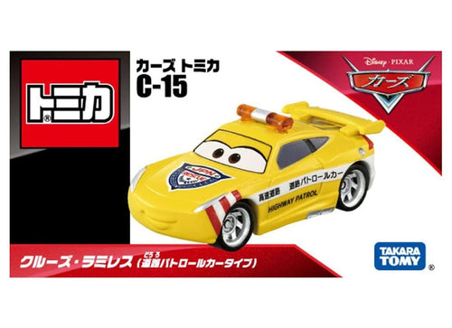 Load image into Gallery viewer, Takara Tomy Tomica PIXAR CARS C-15 Cruz Ramirez (road patrol car type) 6cm car
