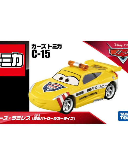 Load image into Gallery viewer, Takara Tomy Tomica PIXAR CARS C-15 Cruz Ramirez (road patrol car type) 6cm car
