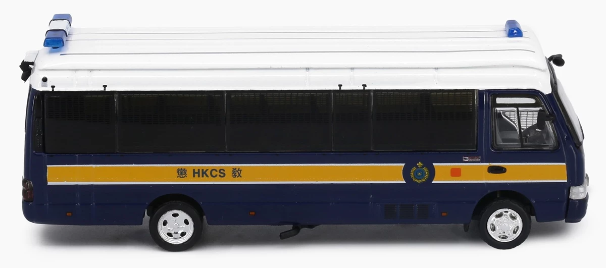 Tiny City 1/76 Toyota Coaster B59 HKCS RRT (AM5625) Diecast Model Car