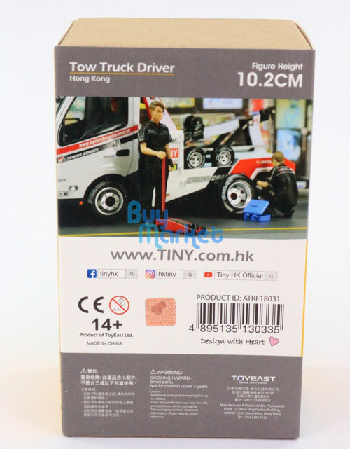 Load image into Gallery viewer, TINY 1/18 Resin Figure #25 Hong Kong World Champion Tow Truck Technician Stand
