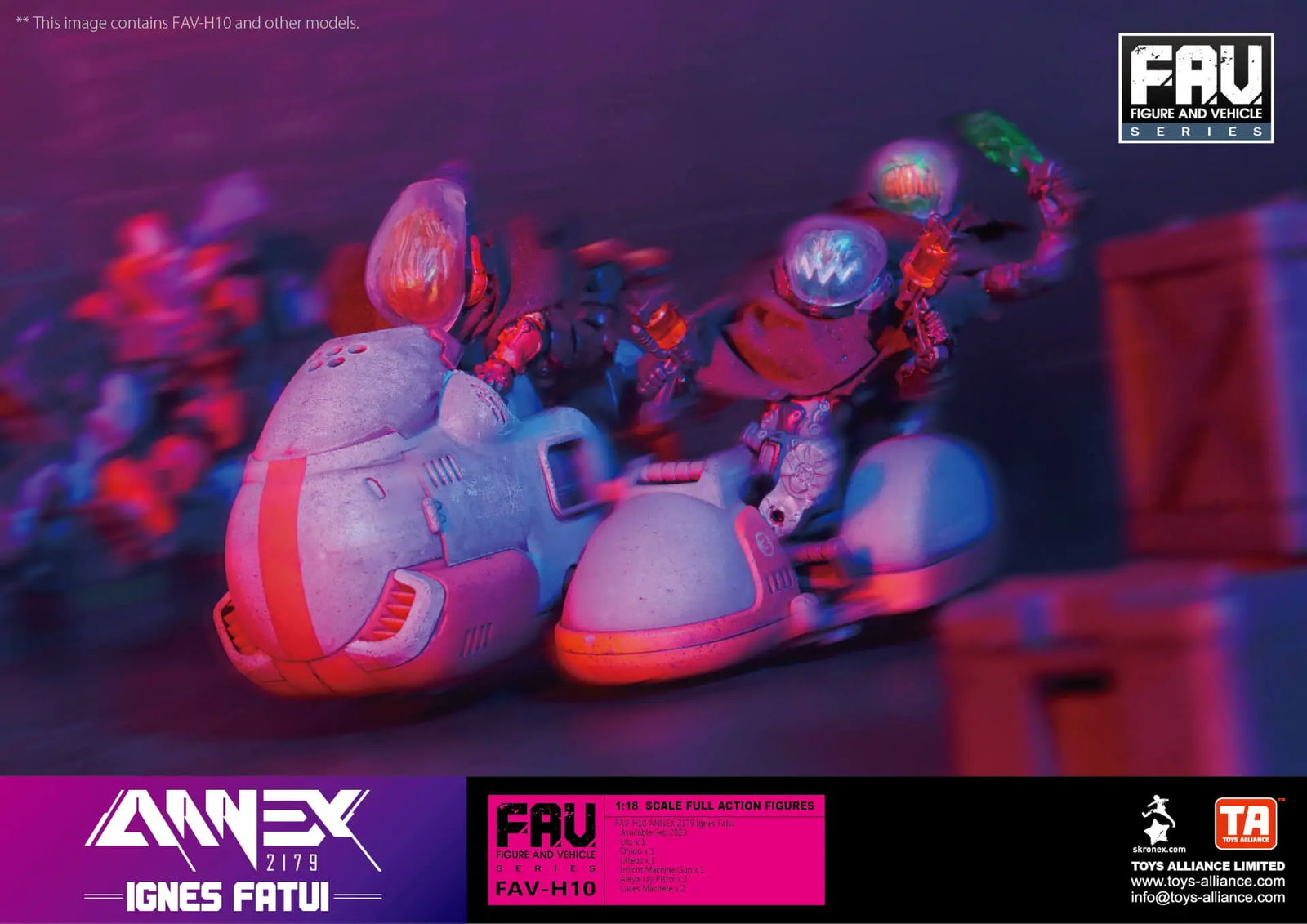 TOYS ALLIANCE x ANNEX 2179 FAV-H10 Ignes Fatui Figures