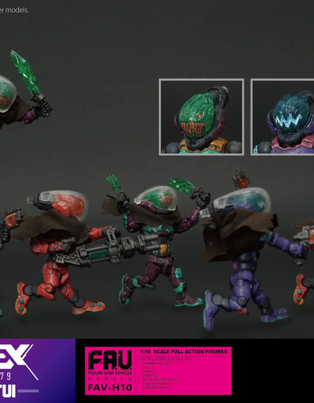 TOYS ALLIANCE x ANNEX 2179 FAV-H10 Ignes Fatui Figures