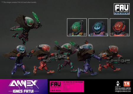 TOYS ALLIANCE x ANNEX 2179 FAV-H10 Ignes Fatui Figures
