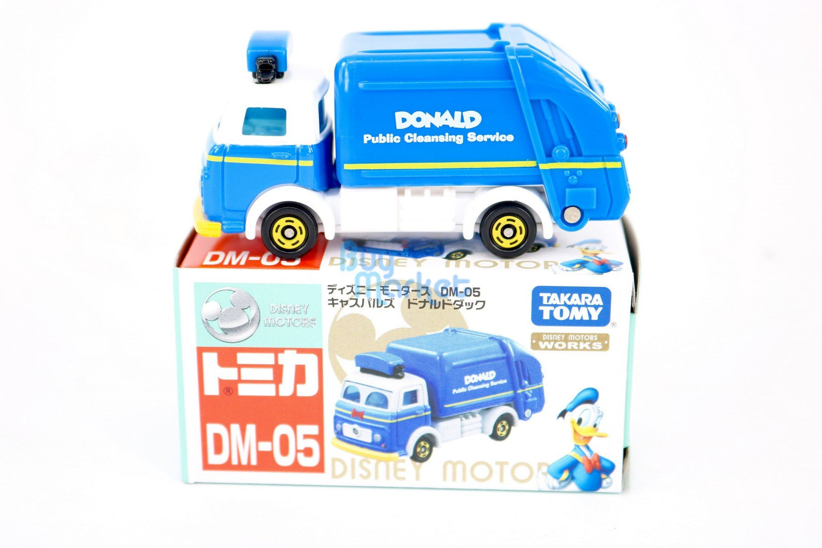 Takara Tomy Disney Motors DM-06 Caspalz Donald Duck Diecast Toy Car Japan