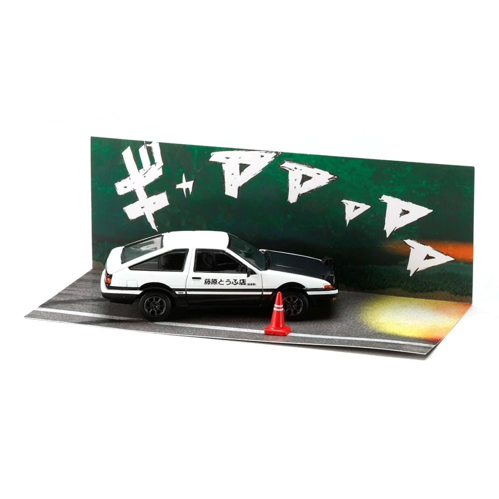 Hobby JAPAN 1/64 Toyota SPRINTER TRUENO (AE86) INITIAL D Takumi VS Tomoyuki