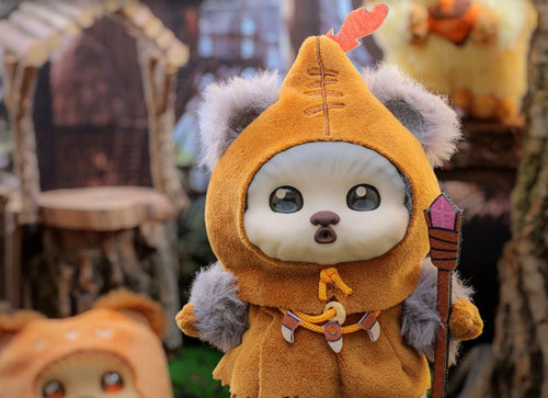 Load image into Gallery viewer, Hot Toys Star Wars Ewok Cosbi Plush Keychain Collection Series 2 (Full set of 8)
