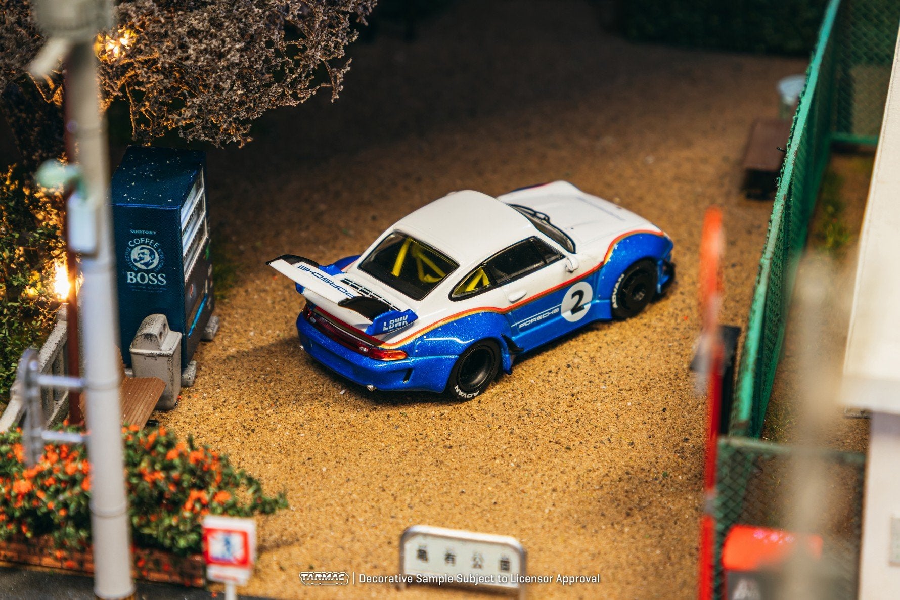 Tarmac Works 1/64 RWB 993 Liberty Walk with Container Display Box