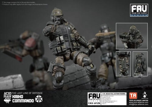 Load image into Gallery viewer, Acid Rain x Toy Alliance FAV-A126 Kaiho Commando Action Figure
