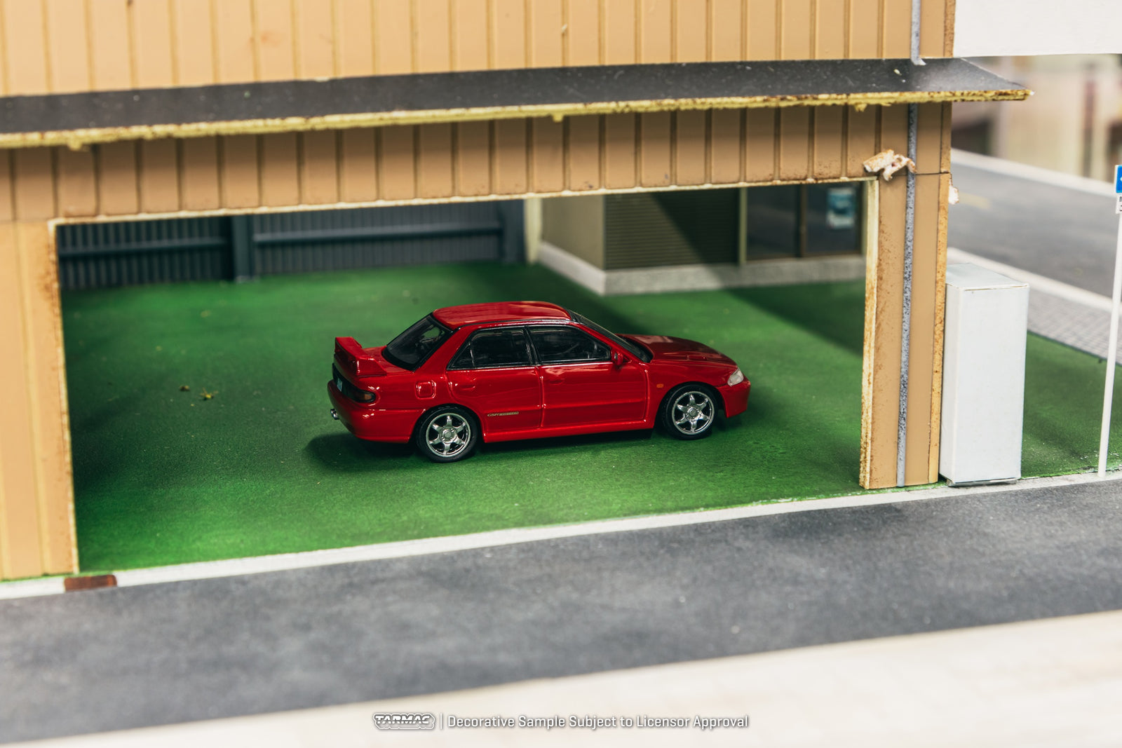 Tarmac Works 1/64 Mitsubishi Lancer GSR Evolution Red Diecast Model