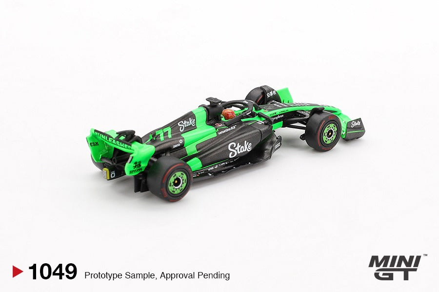 (Pre-order) Mini GT #1049 Kick Sauber C44 #77 Valtteri Bottas 2024 F1 Chinese GP