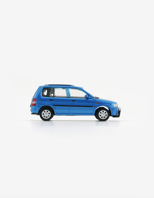 Load image into Gallery viewer, BMC 1/64 Mazda 1994 Demio (Metro) - Blue (RHD) Model with figures
