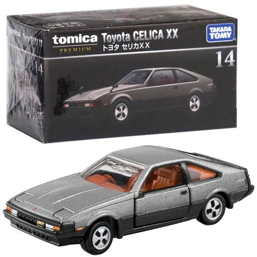 Load image into Gallery viewer, Takara Tomy Tomica Premium Diecast Car - No.14 Toyota Celica XX
