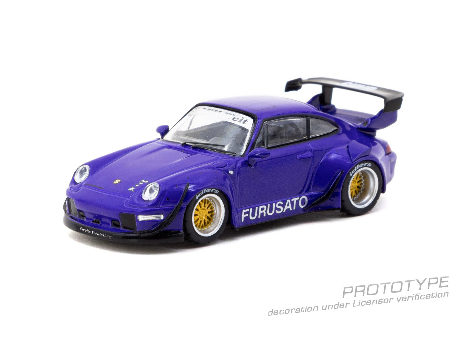 (Pre-order) Tarmac Works 1/64 RWB 993 Furusato Model Car Trading Cards Combo Set