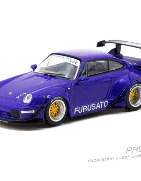 (Pre-order) Tarmac Works 1/64 RWB 993 Furusato Model Car Trading Cards Combo Set