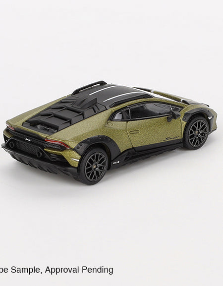 Mini GT #779 1/64 Lamborghini Huracan Sterrato Verde Gea Matt RHD