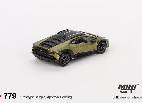Load image into Gallery viewer, Mini GT #779 1/64 Lamborghini Huracan Sterrato Verde Gea Matt LHD
