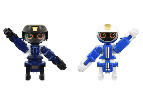 Load image into Gallery viewer, Takara Tomy Tomica Jobraver Police Braver Riot Police &amp; Traffic Police Set
